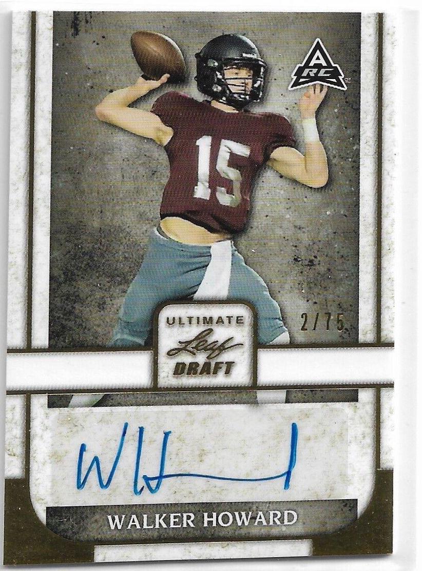 Walker Howard [Gold] #BA-WH1