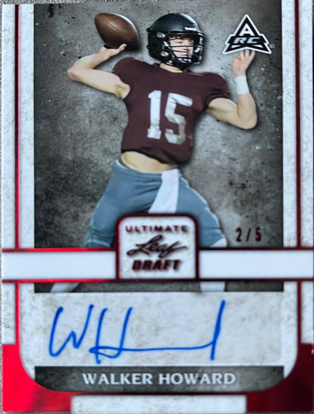 Walker Howard [Red Spectrum] #BA-WH1