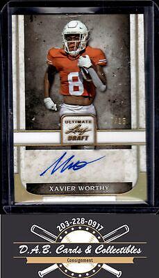 Xavier Worthy [Gold Spectrum] #BA-XW1