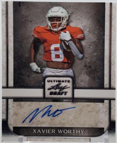 Xavier Worthy [Silver Spectrum] #BA-XW1