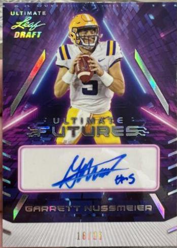 Garrett Nussmeier [Silver Spectrum] #UF-GN1
