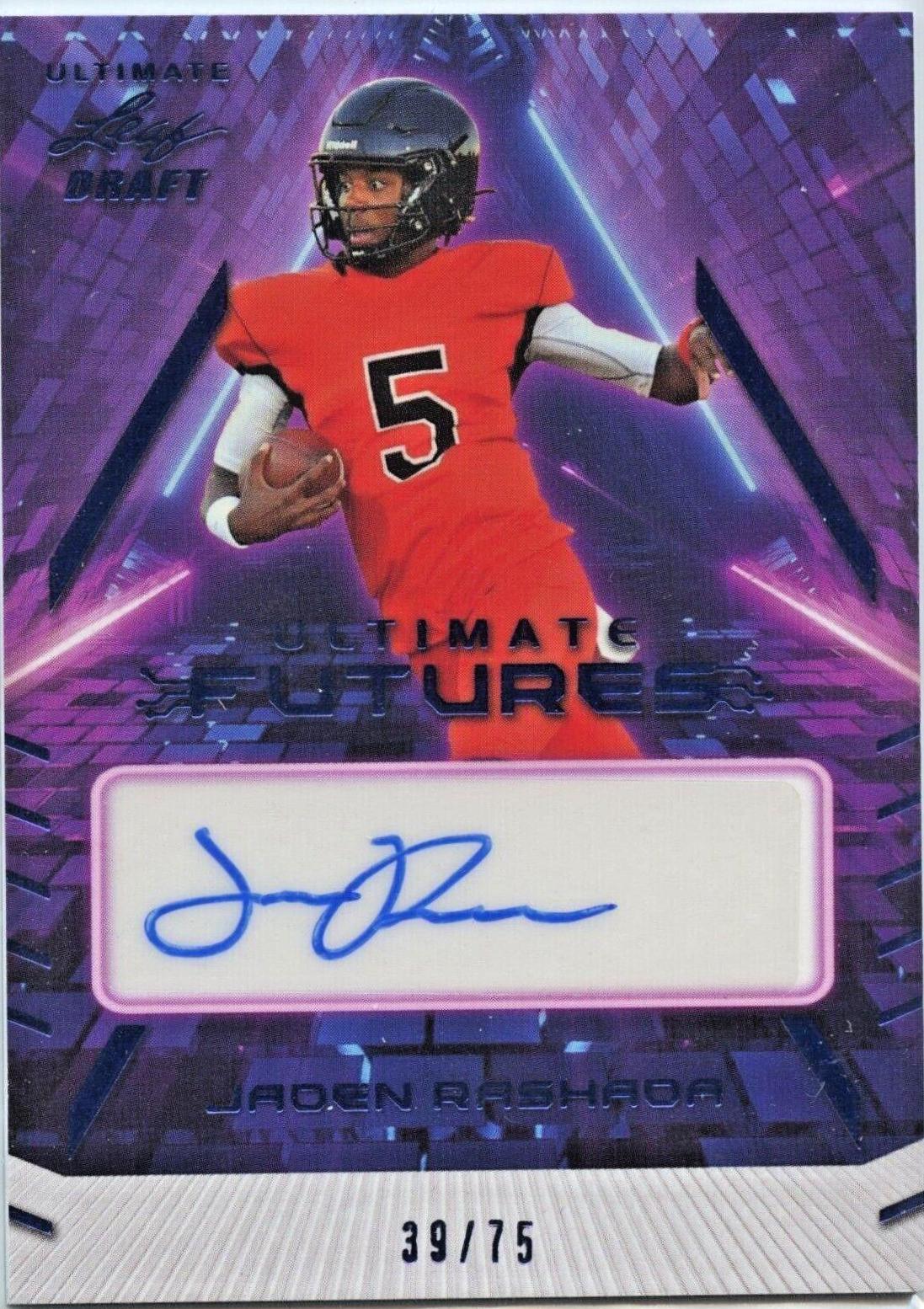 Jaden Rashada [Navy] #UF-JR2