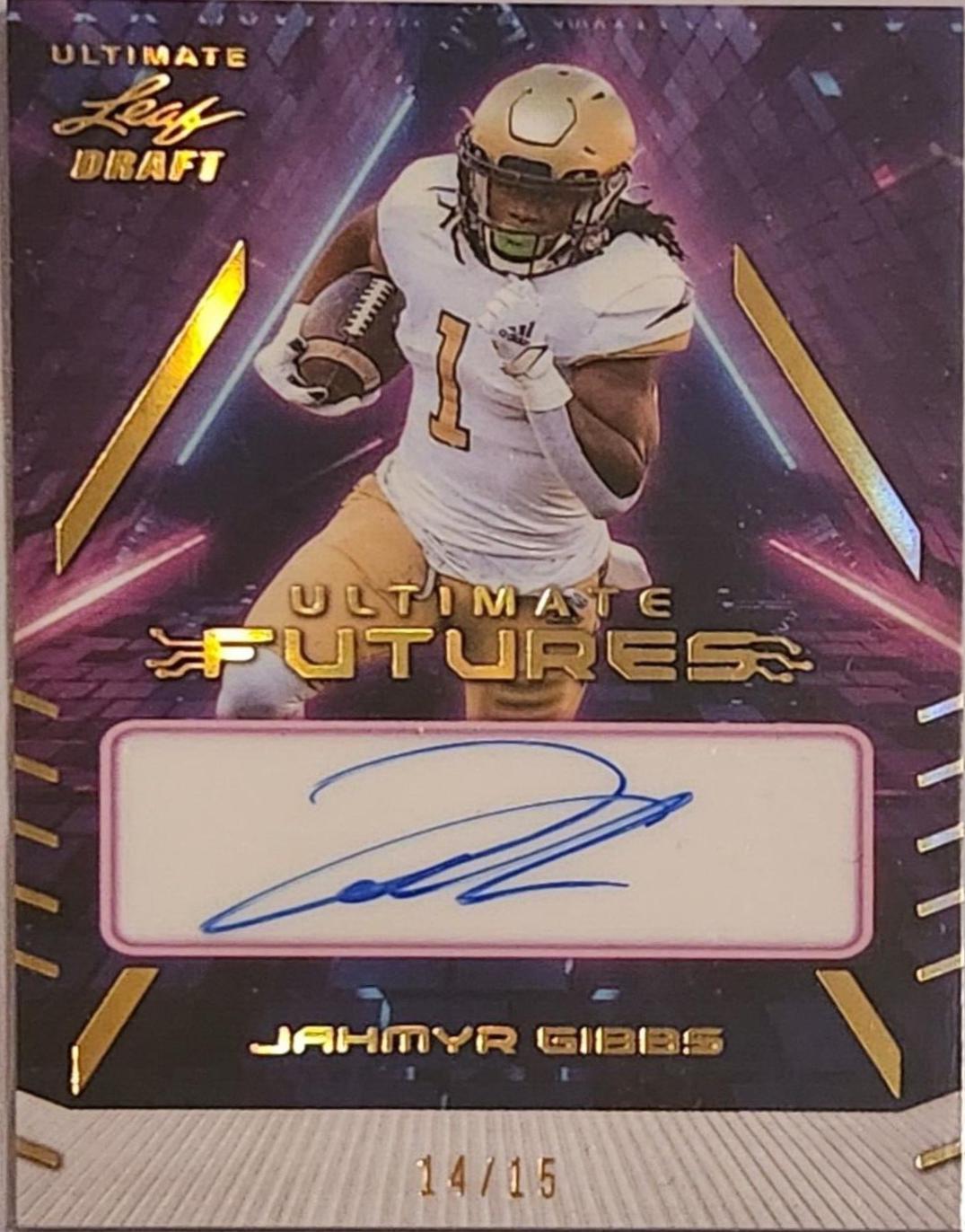 Jahmyr Gibbs [Gold Spectrum] #UF-JG1