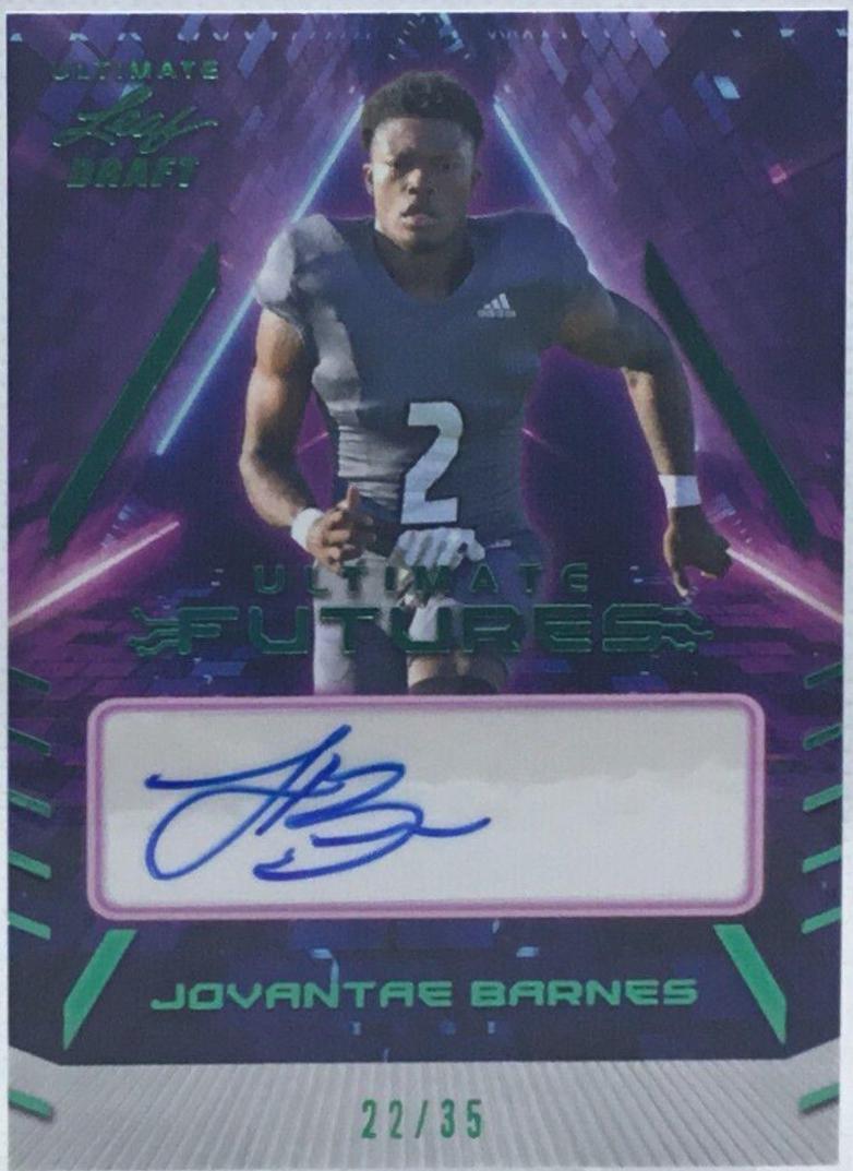 Jovantae Barnes [Emerald Spectrum] #UF-JB1