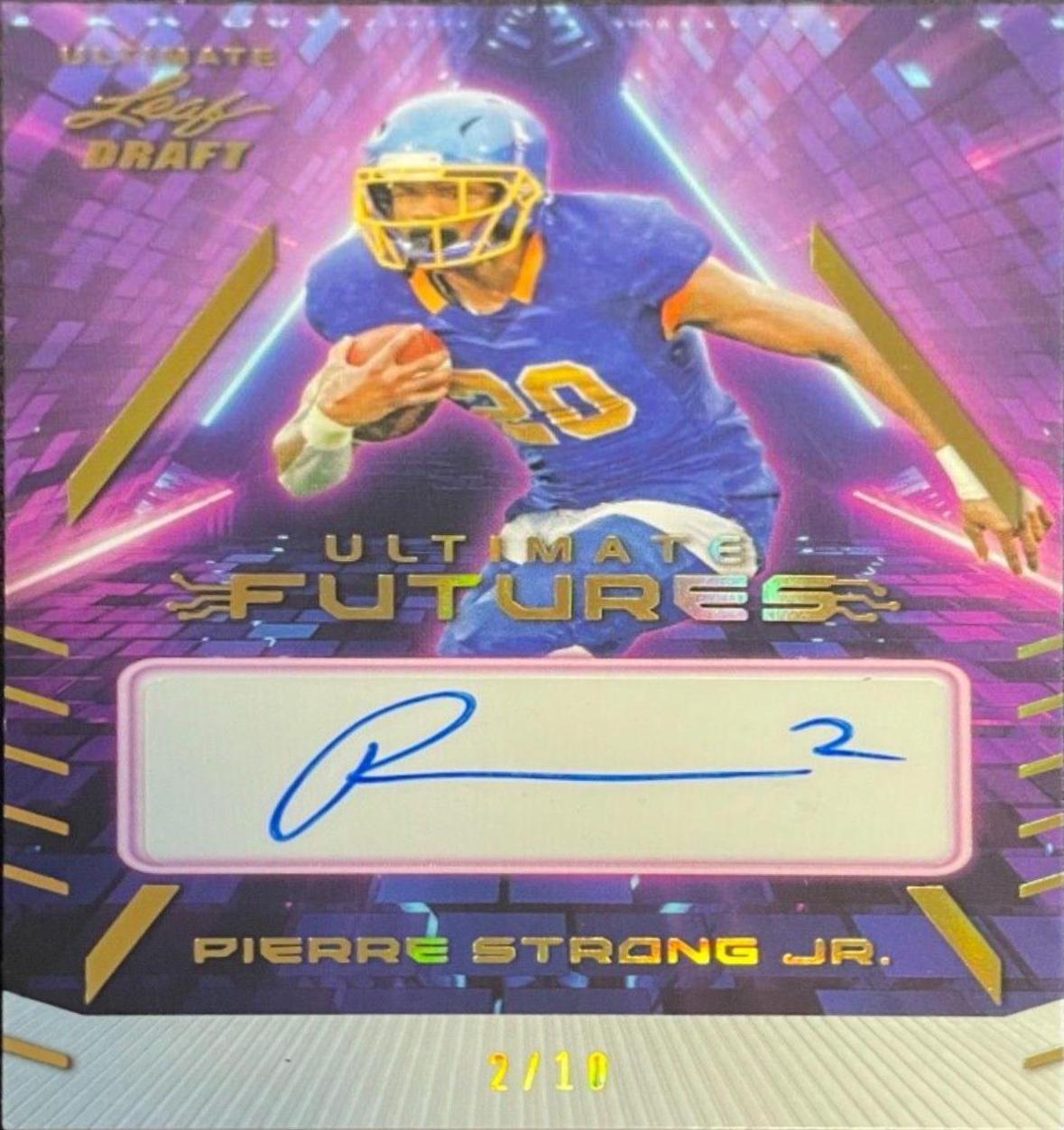 Pierre Strong Jr. [Gold] #UF-PSJ