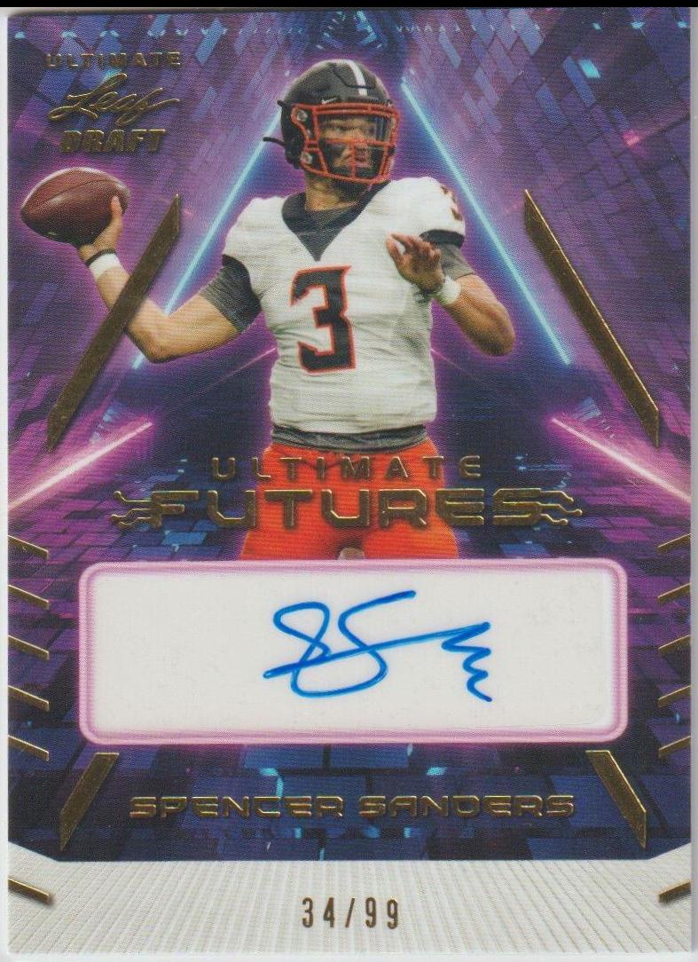 Spencer Sanders [Gold] #UF-SS1