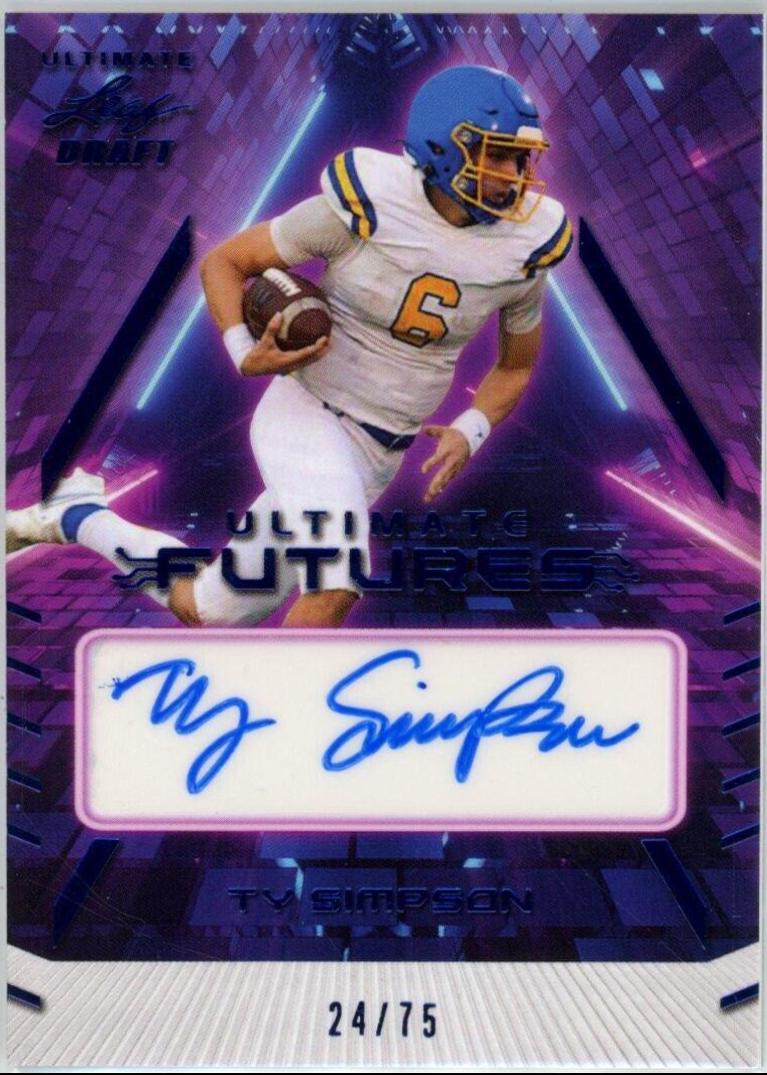 Ty Simpson [Navy] #UF-TS1