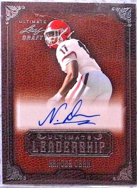 Nakobe Dean [Silver Spectrum] #UL-ND1