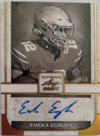 Emeka Egbuka [Gold] #PA-EE1
