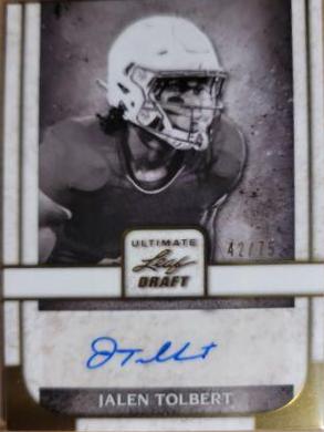 Jalen Tolbert [Gold] #PA-JT1