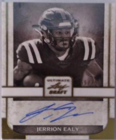 Jerrion Ealy [Gold] #PA-JE1
