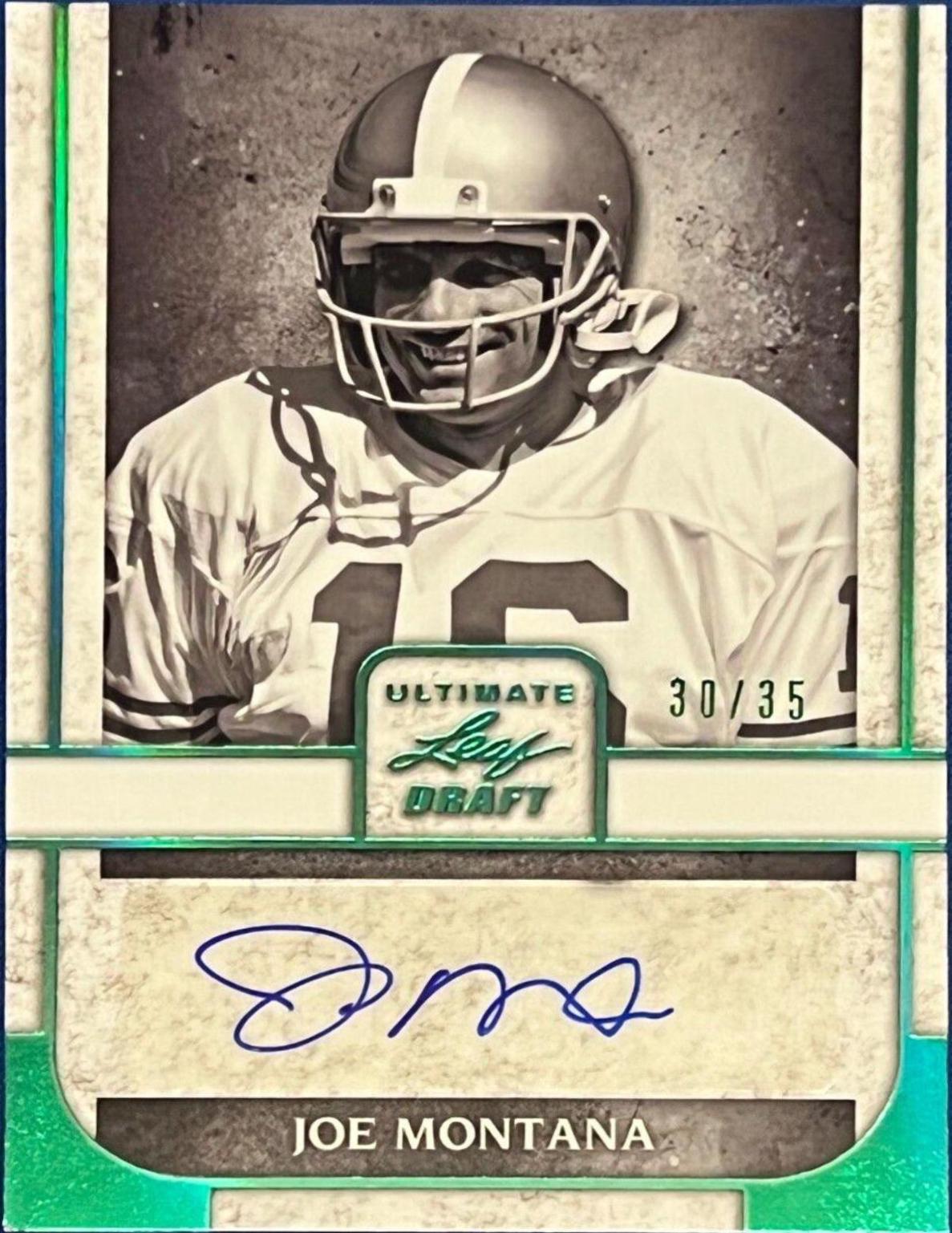 Joe Montana [Emerald Spectrum] #PA-JM1