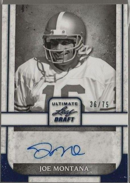 Joe Montana [Navy] #PA-JM1