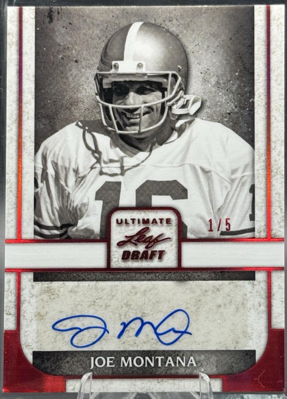Joe Montana [Red Spectrum] #PA-JM1