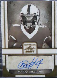 Mario Williams [Gold] #PA-MW1