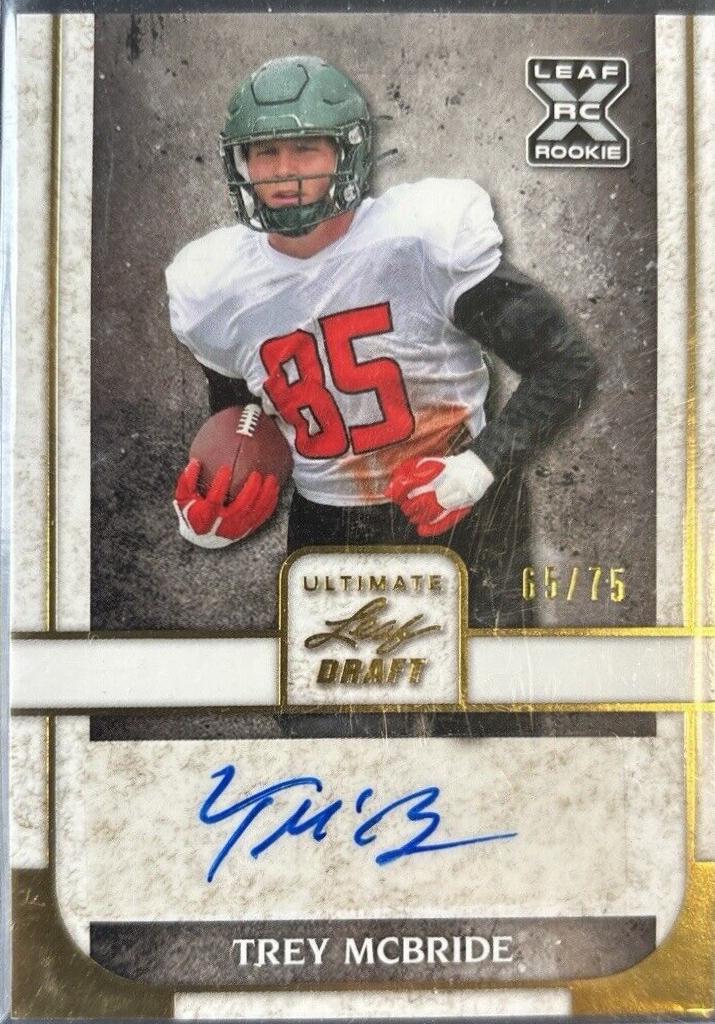 Trey McBride [Navy] #PA-TMB
