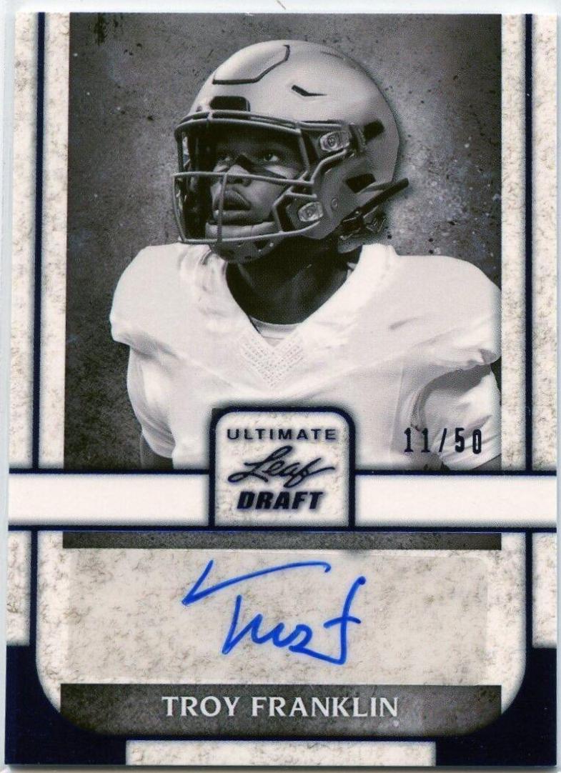 Troy Franklin [Navy] #PA-TF1