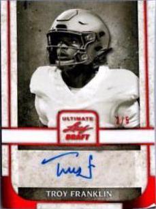 Troy Franklin [Red Spectrum] #PA-TF1