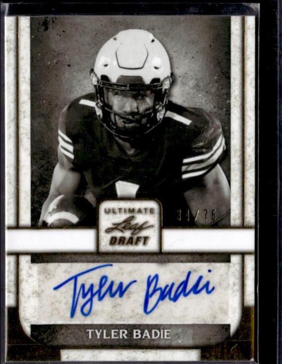 Tyler Badie [Gold] #PA-TB1