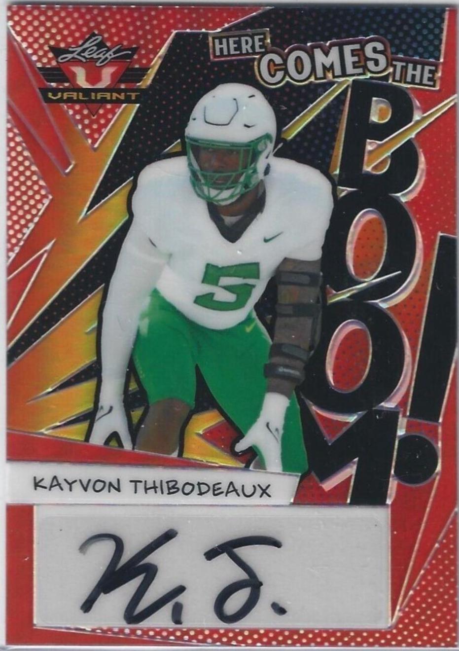 Kayvon Thibodeaux [Red] #HB-KT1
