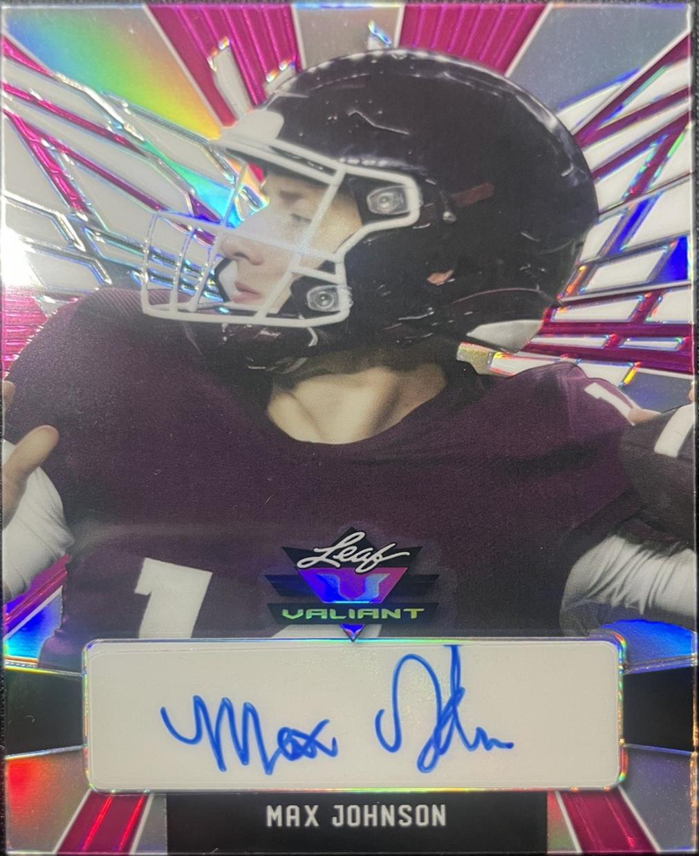 Max Johnson [Crystal Platinum Blue] #PA-MJ1