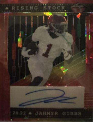 Jahmyr Gibbs [Crystal Red] #RS-JG1