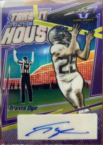 Travis Dye [Purple] #TH-TD1
