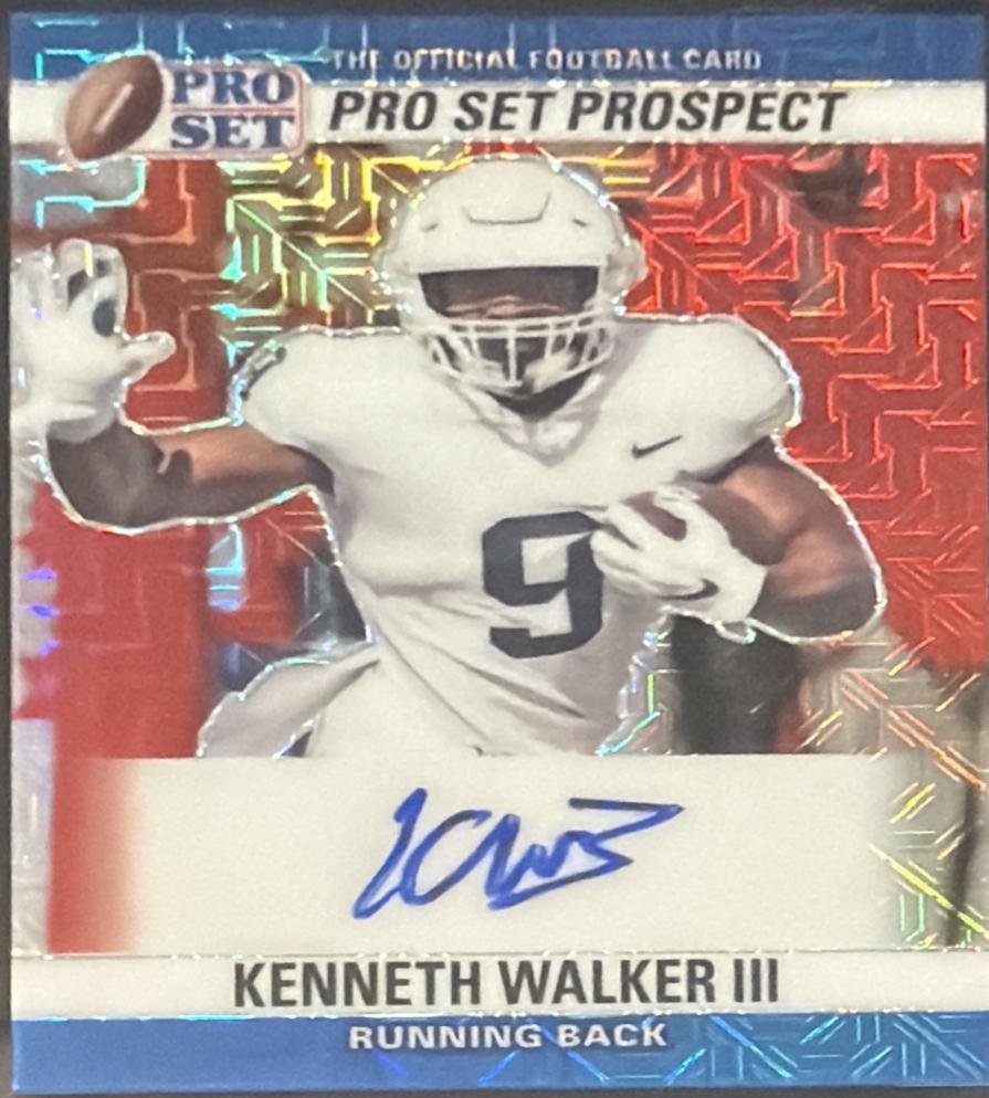 Kenneth Walker Iii [Mojo Blue] #90-KW2