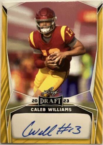 Caleb Williams [Gold] #BA-CW2