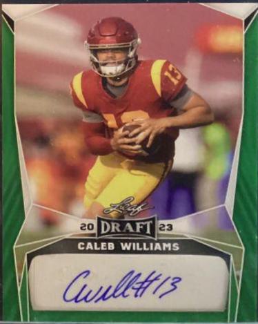 Caleb Williams [Green] #BA-CW2