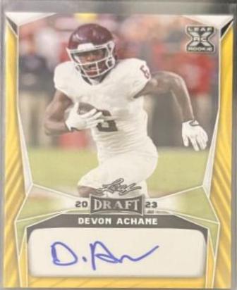 Devon Achane [Gold] #BA-DA2
