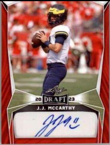 J. J. McCarthy [Red] #BA-JJM