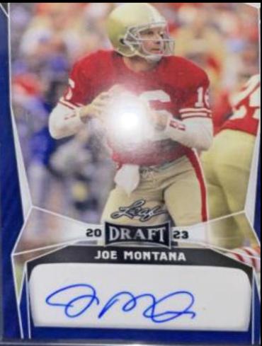 Joe Montana [Blue] #BA-JM6