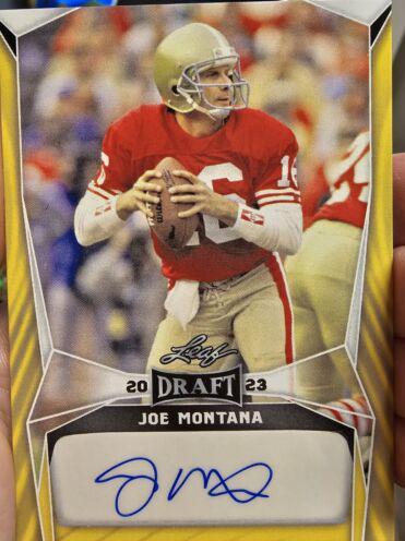 Joe Montana [Gold] #BA-JM6