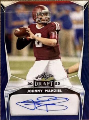 Johnny Manziel [Blue] #BA-JM7