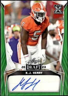 K. J. Henry [Green] #BA-KJH
