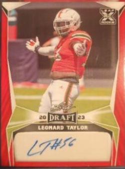 Leonard Taylor [Red] #BA-LT1