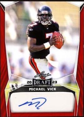 Michael Vick [Red] #BA-MV1
