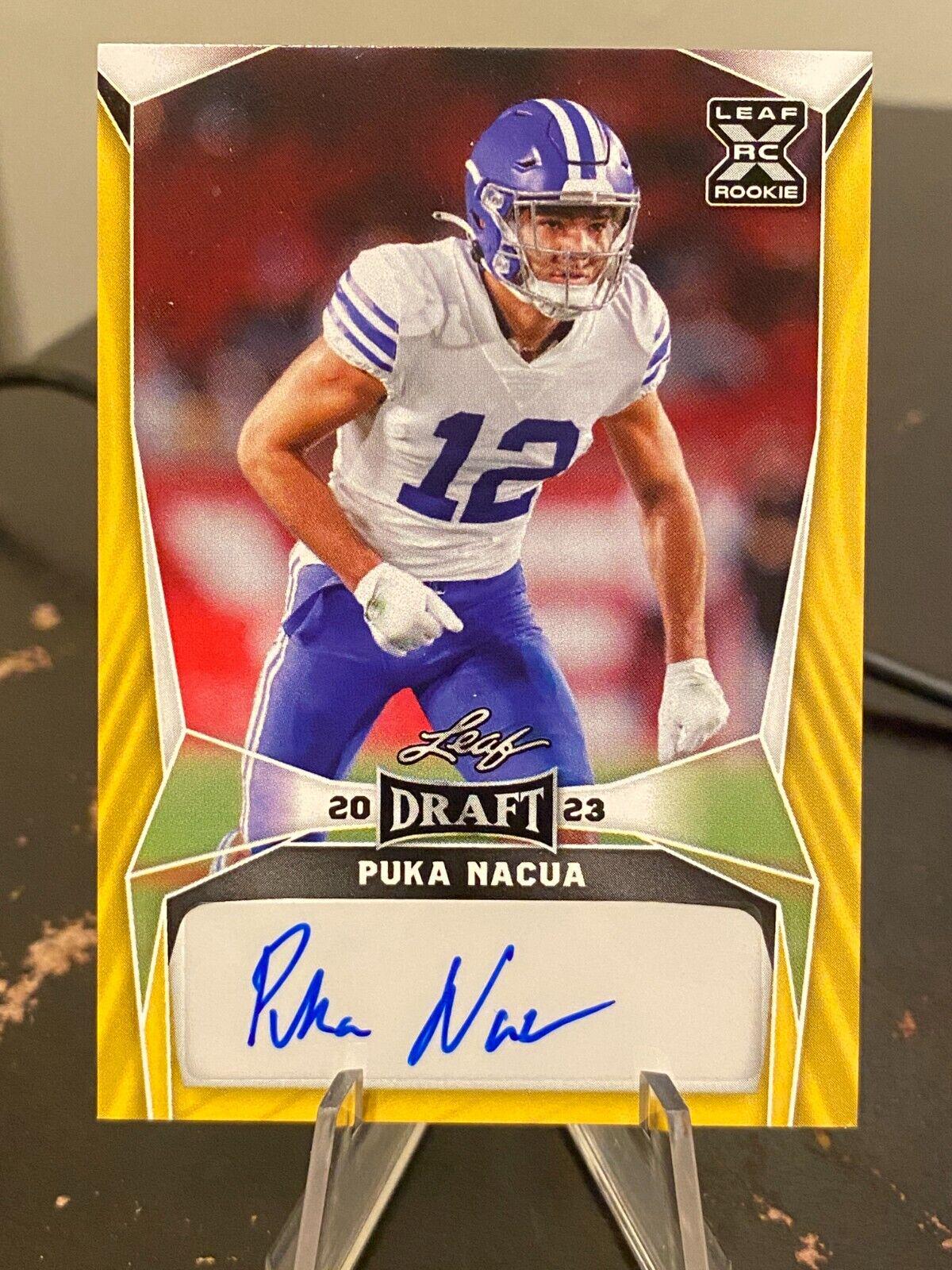 Puka Nacua [Gold] #BA-PN1