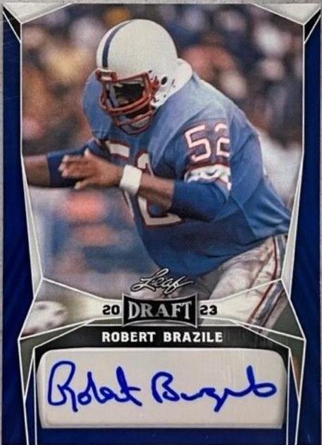 Robert Brazile [Blue] #BA-RB4