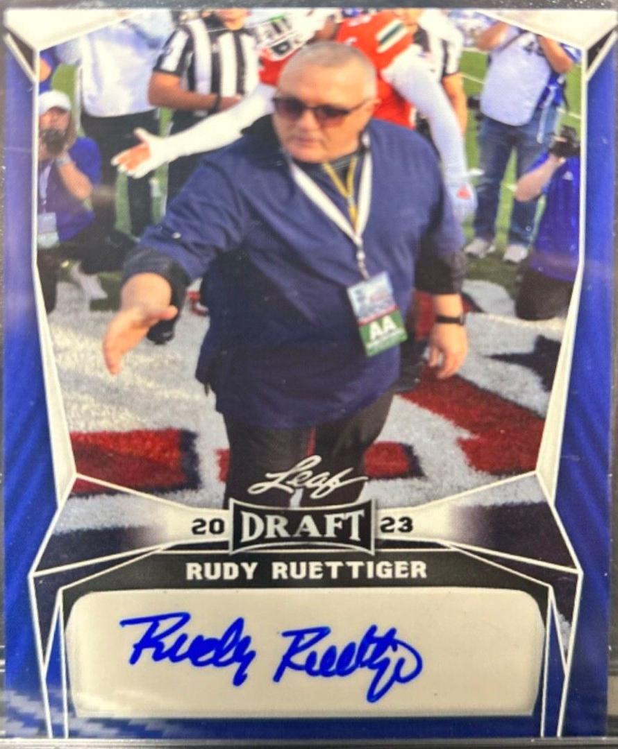Rudy Ruettiger [Blue] #BA-RR2