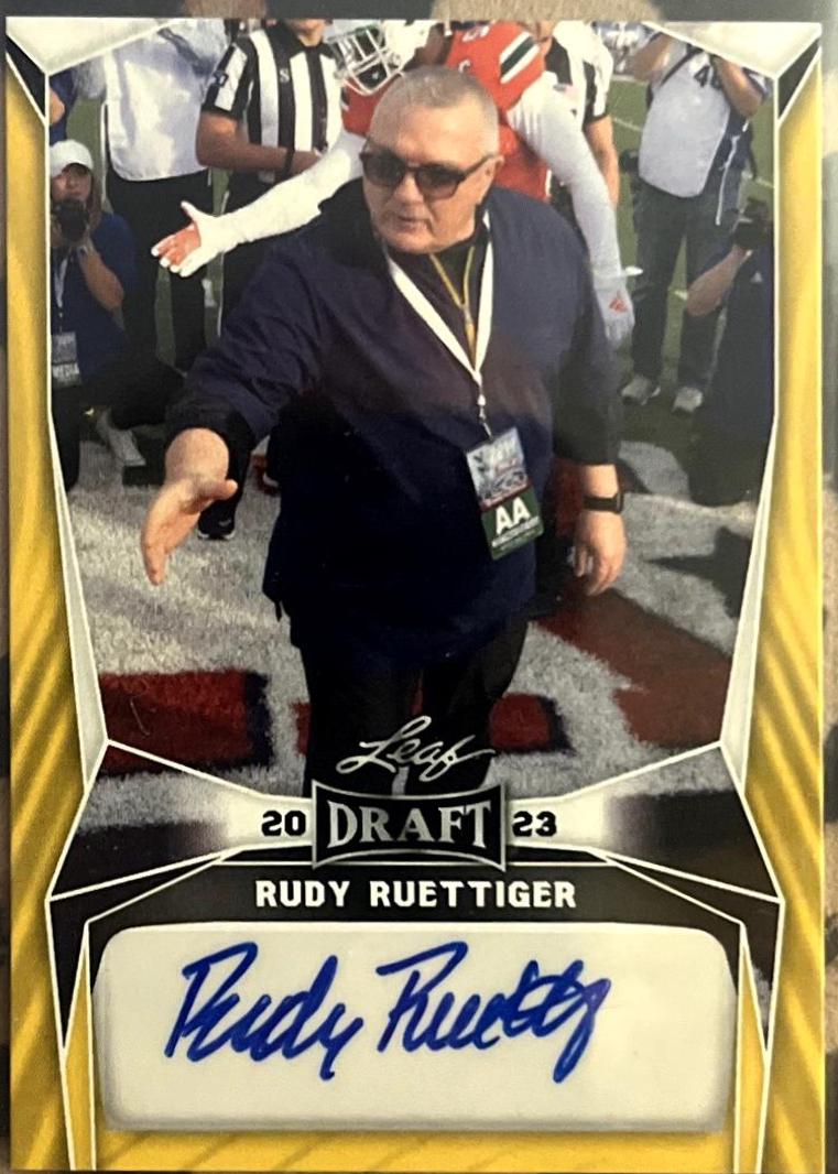 Rudy Ruettiger [Gold] #BA-RR2