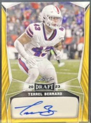 Terrel Bernard [Gold] #BA-TB1
