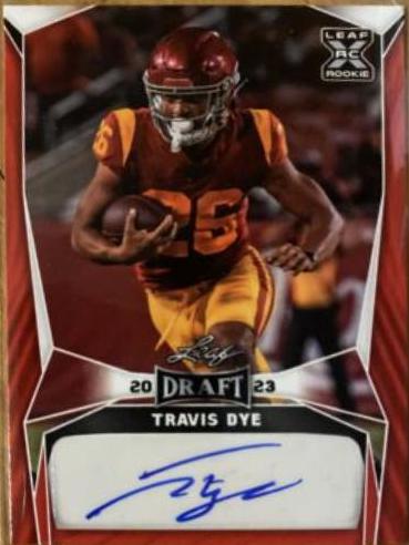 Travis Dye [Red] #BA-TD2