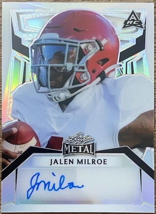 Jalen Milroe [Silver Prizm] #PA-JM1