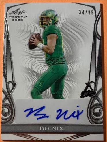Bo Nix [Gold] #BA-BN1