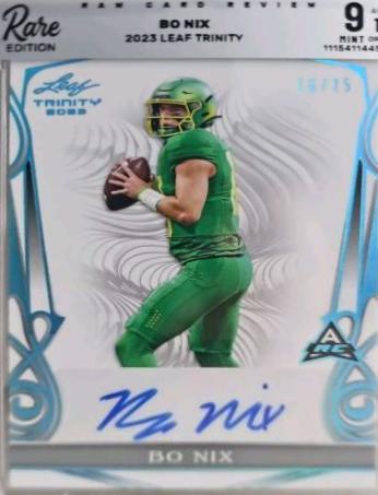 Bo Nix [Platinum Spectrum] #BA-BN1