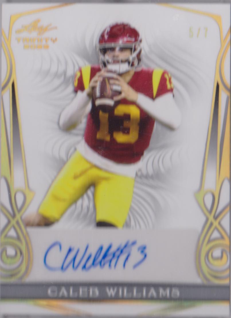 Caleb Williams [Gold Spectrum] #BA-CW1