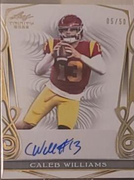 Caleb Williams [Gold] #BA-CW1