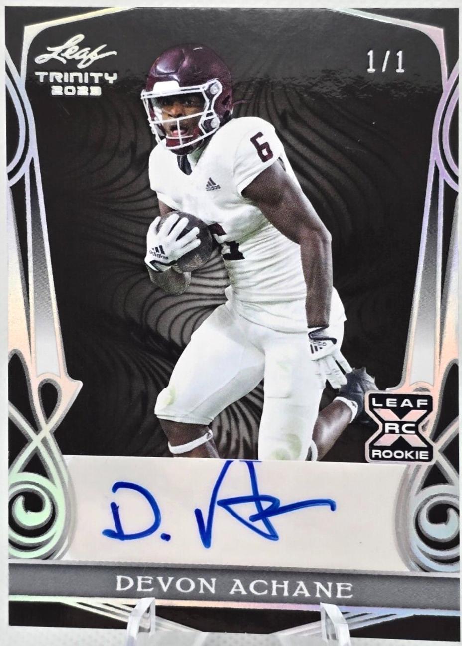 Devon Achane [Silver Spectrum Black] #BA-DA1